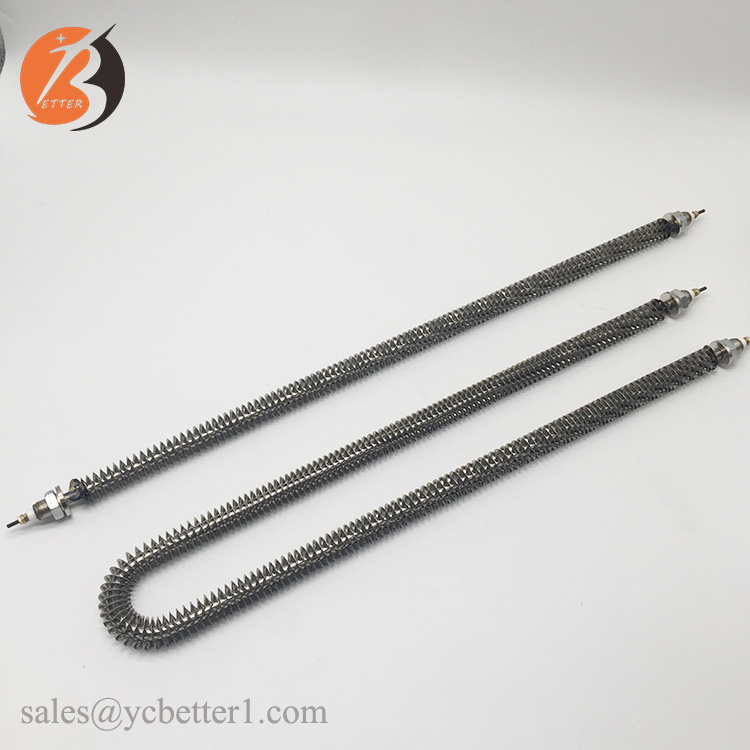 Industrial air fryer dual finned tubular heating element 220v 800w