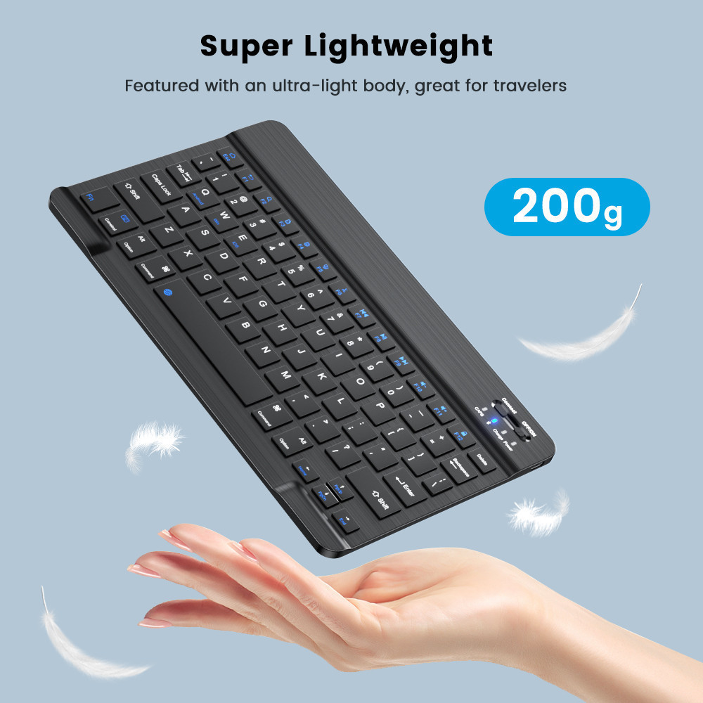 Factory direct wholesale Small Silent Wireless Keyboard for Computer/Desktop/PC/Laptop/Notebook/Smart TV Keyboard