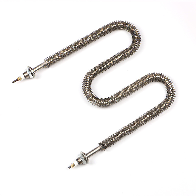 Electric u shape air tubular finned heater heating elements for industrial oven