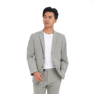 2024 Bosha Men's Custom Suit Breathable Single-Basted Blazer Jacket Casual MTM Blazer Suit