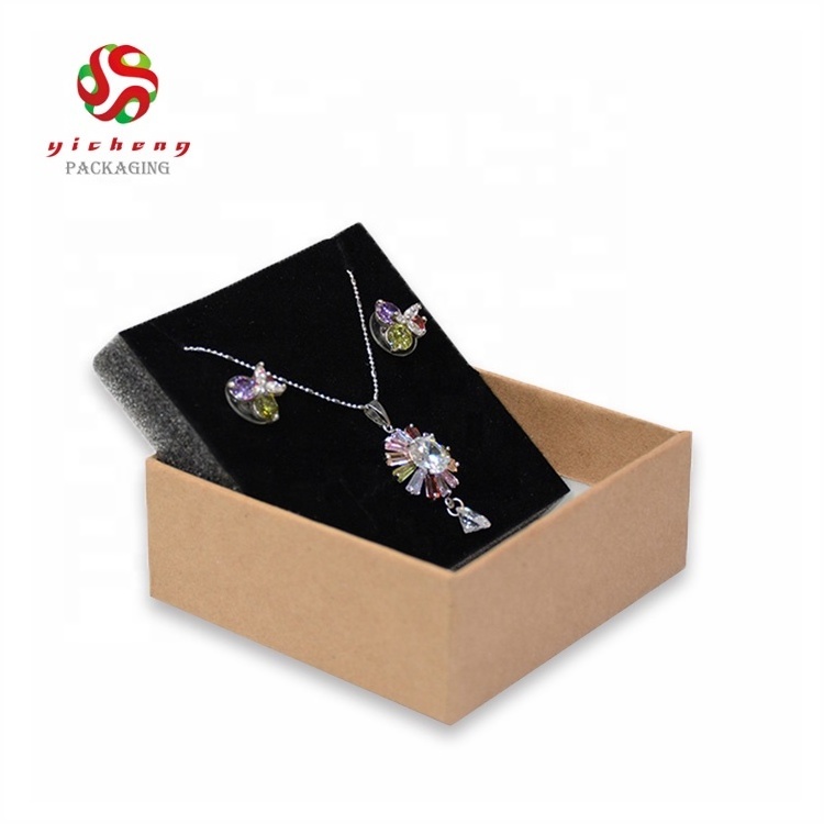 Custom Design Jewelry Boxes Fancy Match Drawer Slide Out Cardboard Paper Gift Jewelry Packaging Box