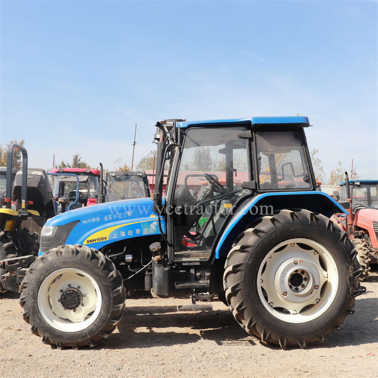 SNH1004 100hp 4X4WD tyre tractor russian tractor brands farming equipment agricultural tractor