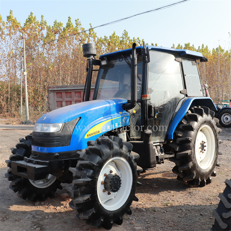 SNH1004 100hp 4X4WD tyre tractor russian tractor brands farming equipment agricultural tractor