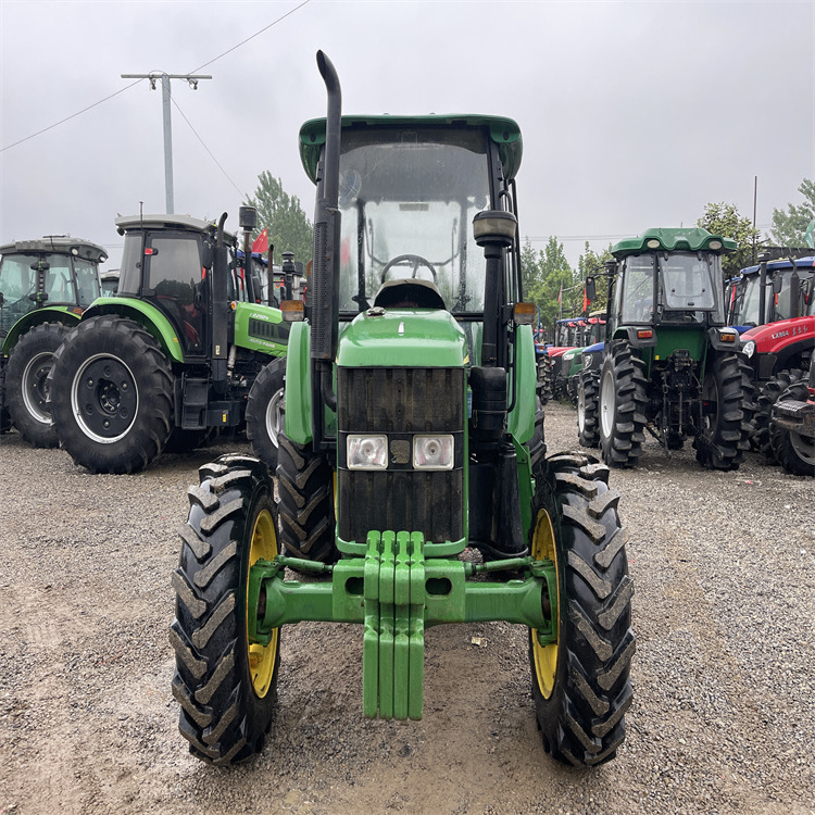 deere 954 95HP 4WD tractor pto water pump for sale used tractor with front end loader used tractor tire chains for sale