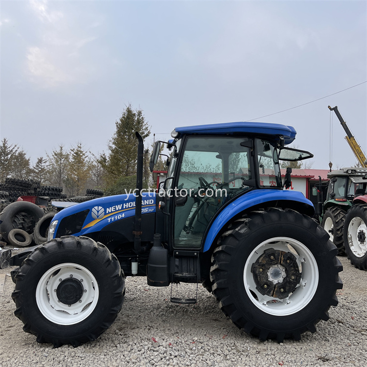 Second Used New 110hp TD5110 4WD Agriculture Tractor Available With Accessories