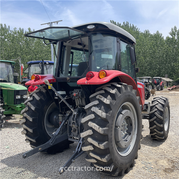 4x4 4wd Cab MF 1004 100HP Small Agriculture Tractor Cheap Used Tractor for Sale in China