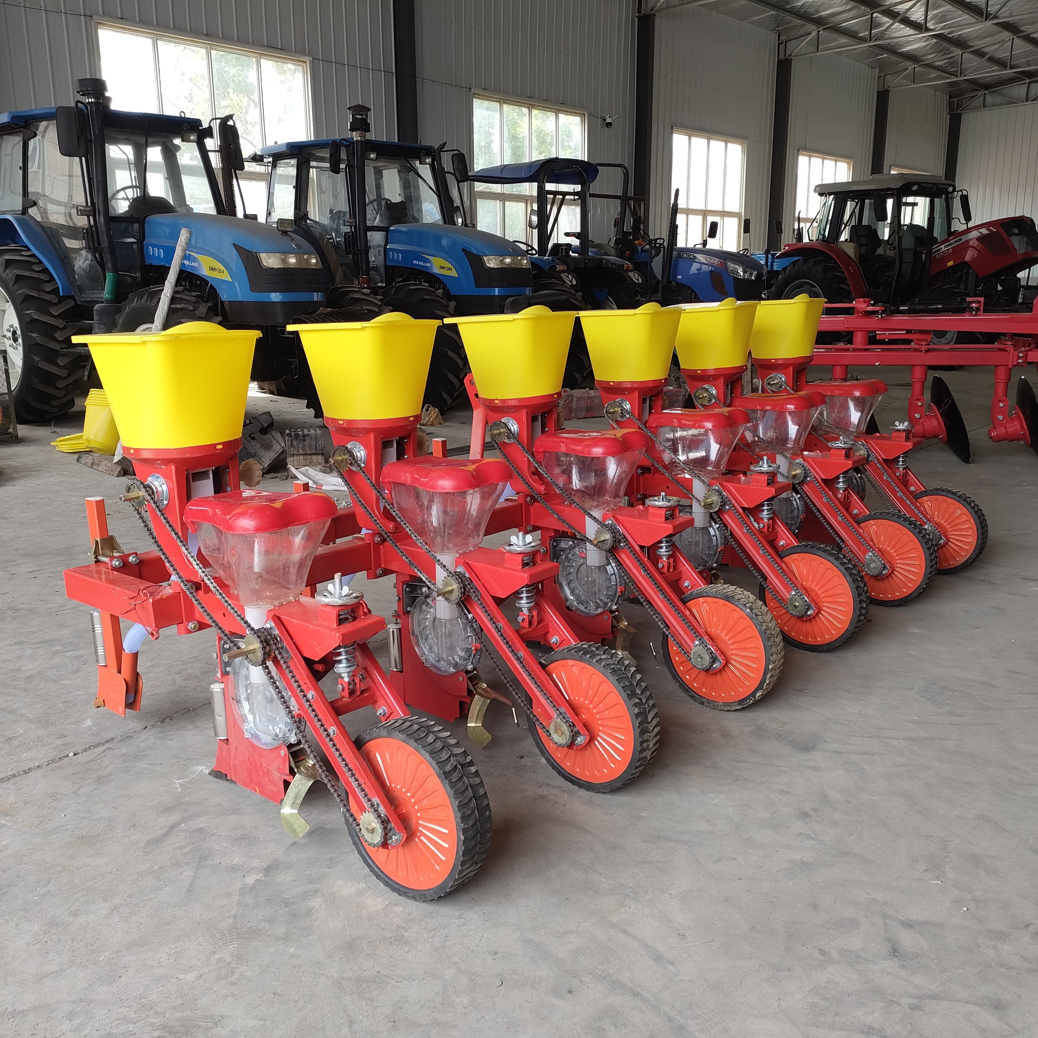 Farming equipment 4 rows corn seed planter for sale small tractor planter