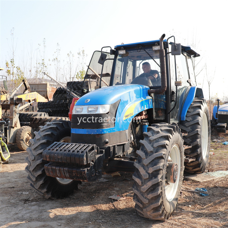 SNH1354 135hp 4X4WD used tractors for sale in uganda 6gbh heavy duty tractor grader blade kubota tractor thailand