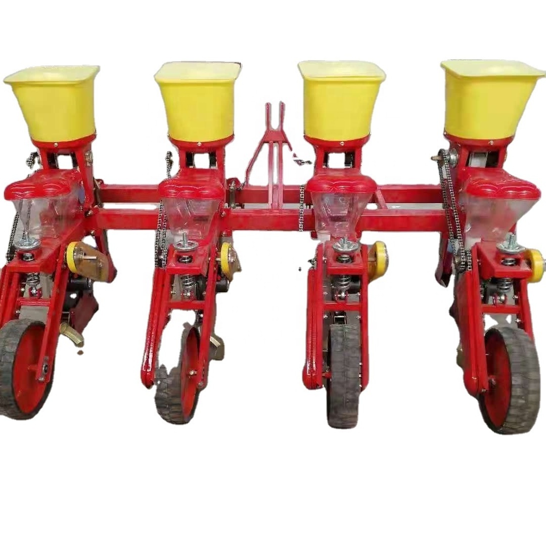 Farming equipment 4 rows corn seed planter for sale small tractor planter