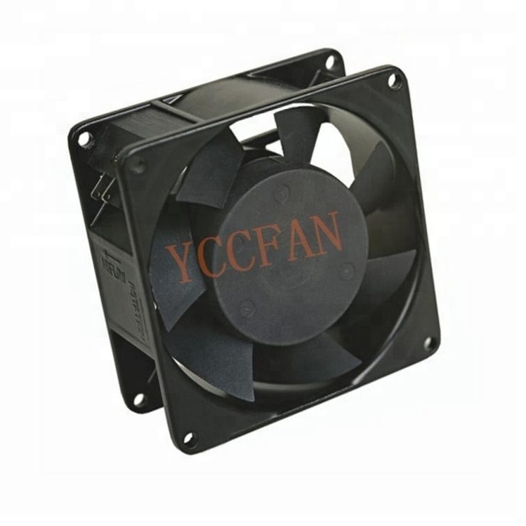 230V Cooling Fan 92x92x38mm High Air Flow Ventilator Price 220v AC Industrial Fan