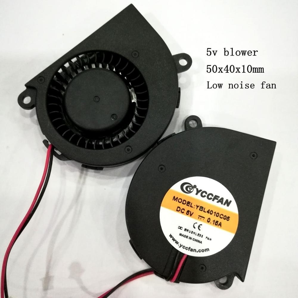 52X40X10mm 24V 4010 Mini Blower Centrifugal DC Vehicle Cooling Fan