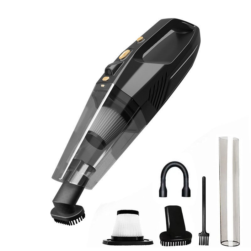 Portable Cordless Car Wash Vacuum Cleaner 4 In 1 12V Rechargeable Handheld Wireless Wet And Dry Strong Suction With High Power