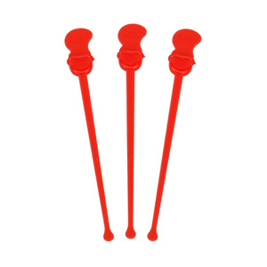 Custom Logo PP Plastic Swizzle Stir Stick Cocktail Tea Coffee Drink Stirrer For coffee Shop And Party