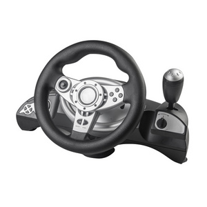 Volantes y Pedales de Jeu Usb video game accessories vibration car racing steering wheel for volant de course PS3 pc P4