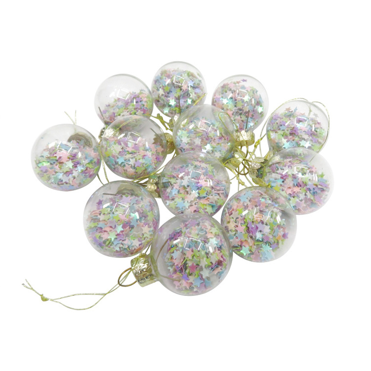 Kerstbal Boule De Noel Customized Decorations glass Ornaments Luxury Christmas Decoration Supplies Bulk