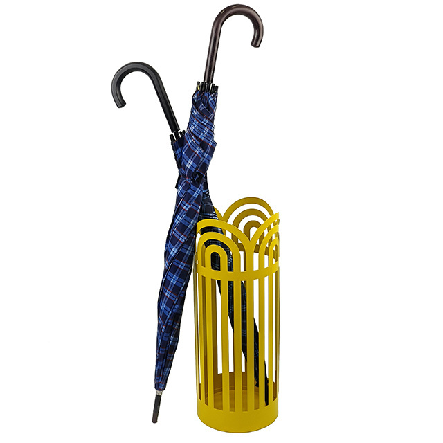 New Design Household Iron Metal Hollow Out Design  Umbrella Holder Umbrella Stand