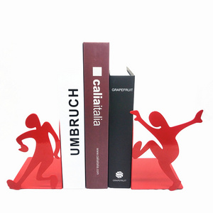 New Design Household Desk Metal Bookends Book Ends Book Stand Holder For Home Decoration