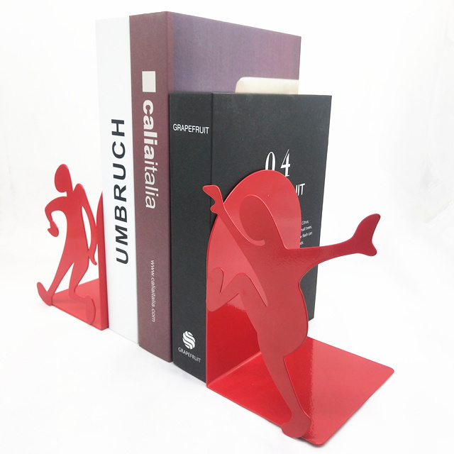 New Design Household Desk Metal Bookends Book Ends Book Stand Holder For Home Decoration