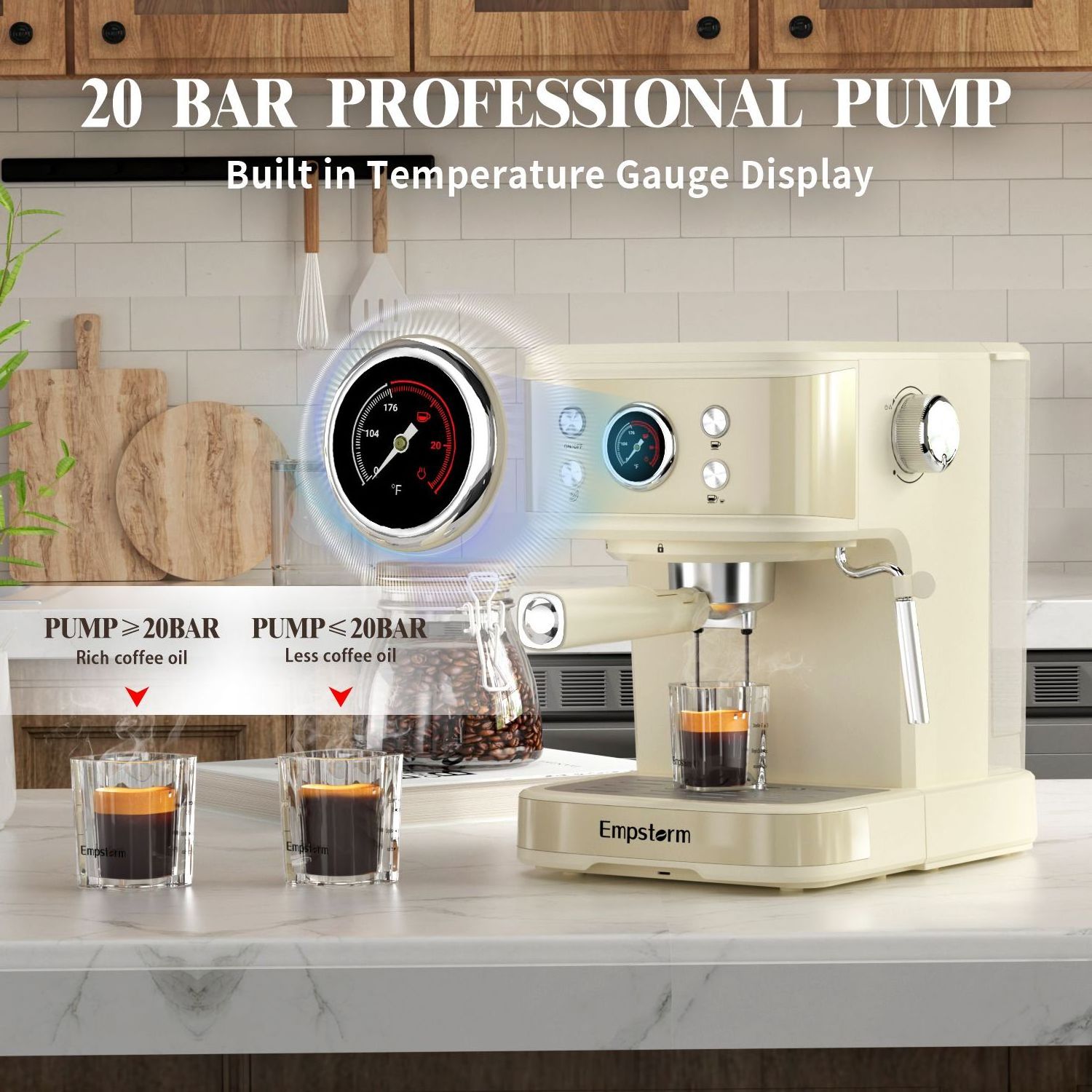 Empstorm 2024 commercial coffee machine hot sale 220v intelligent two-in-one espresso capsule coffee maker with portable manual