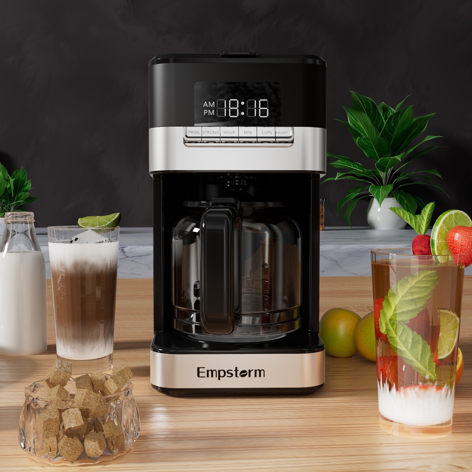 Home Use Smart Stainless Steel Automatic Cuisinart Coffee Maker Americano ice drip coffee maker