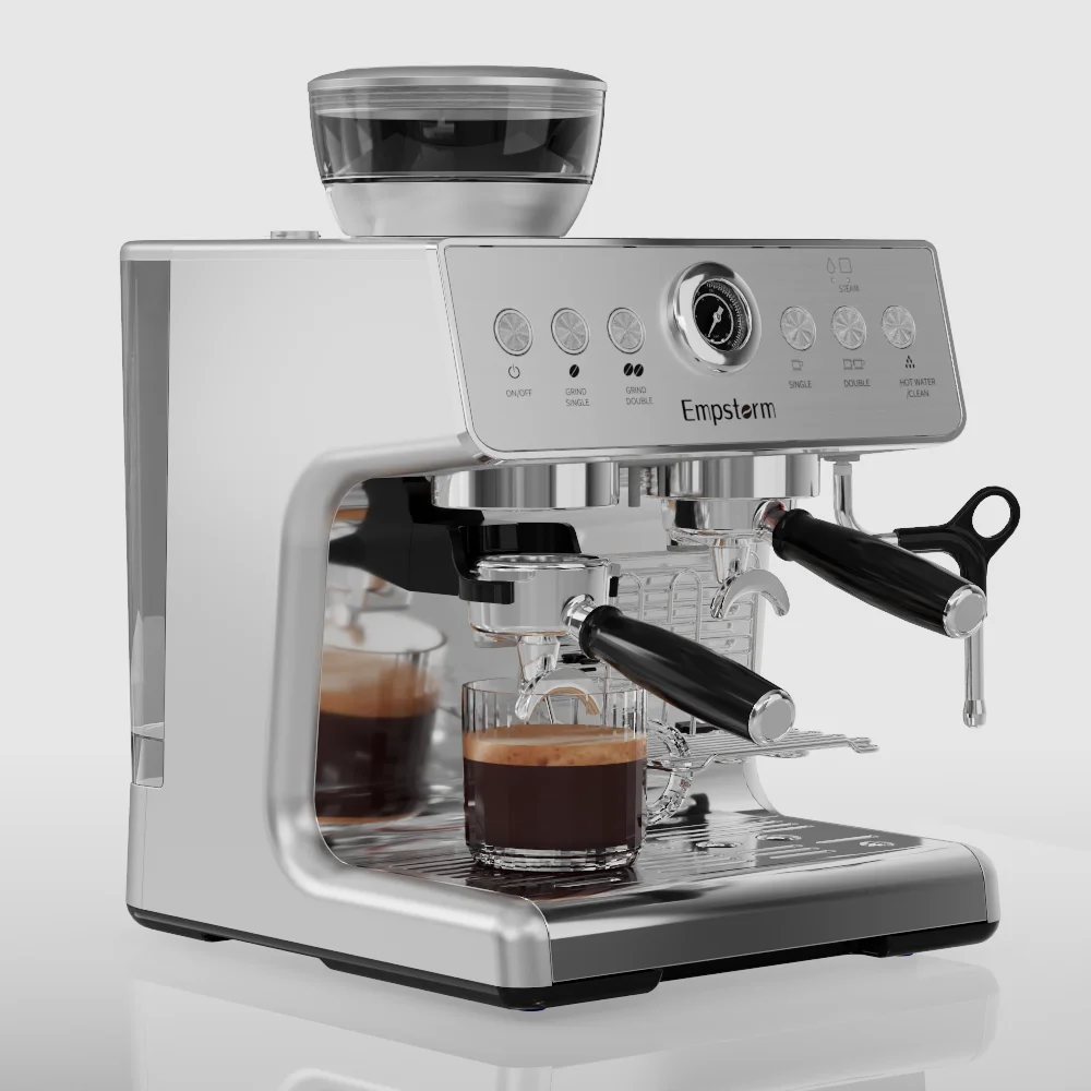 High Quality Professional Manual Coffee Machine With Grinder Barista Coffee Pulper Grinding Machine