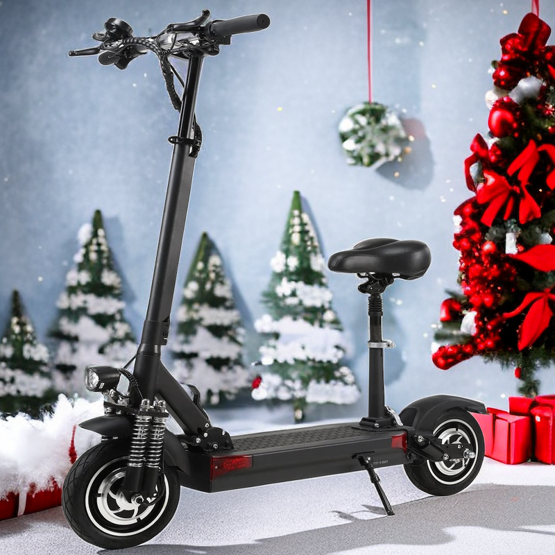 Us 1600w Cross Country Electric Scooter 2 Wheels 10inch Fat Tire Adult Standing Escooter Manufacturer