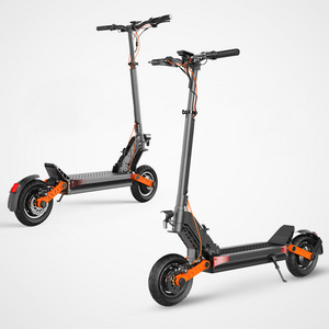 China Kick Scooters 10 Inch Tire 1000W Two Wheels Motor Foldable Folding Powered Off Road Electric Scooter