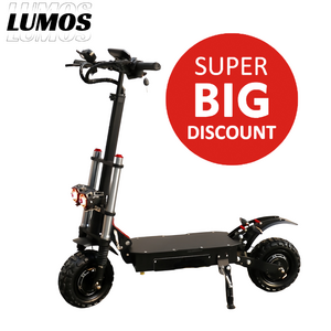 2023 New Fast 11Inch Off Road 4000W 52V 25Ah 40Ah 60Ah 2Wheel Wide Tire Folding Electric Adult Scooter