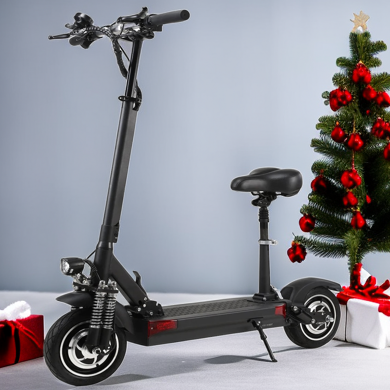 Us 1600w Cross Country Electric Scooter 2 Wheels 10inch Fat Tire Adult Standing Escooter Manufacturer