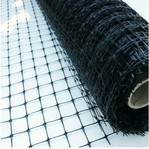 Black Deer Fence Netting Plastic Extruded Catch Bird Net