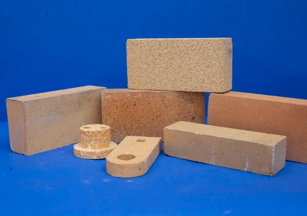 Fire pit bricks for outside curved HJM  cement rotary kilns refractory bricks