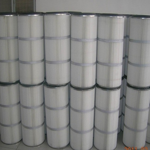 dust collector filter cartridge, pleated air filter cartridge used for large dust remover