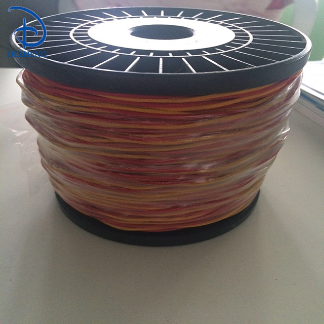 Thermocouple wire 2x0.65mm Red-yellow Type K with 100m per roll