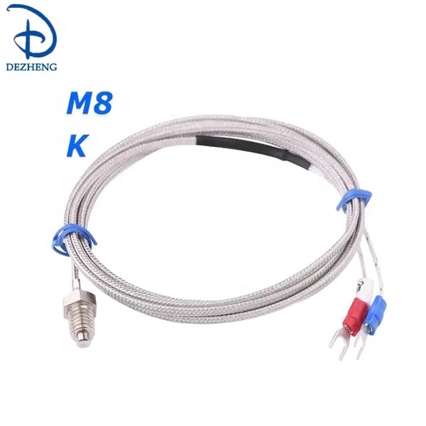 High quality M6 screw type K J thermocouple