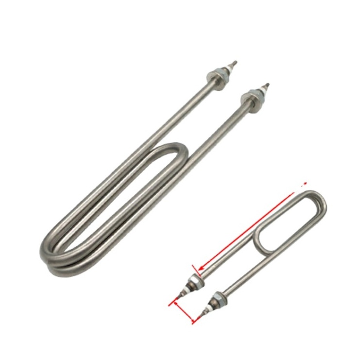 110v 120v 220v 230v 240v 380v Stainless Steel Electric Resistance Tubular Rod Immersion Heater 4000w For Water Or Oil Heating