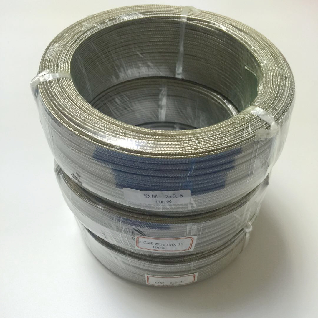 thermocouple wire K type compensate cable PTFE/SS-braid/PVC cable