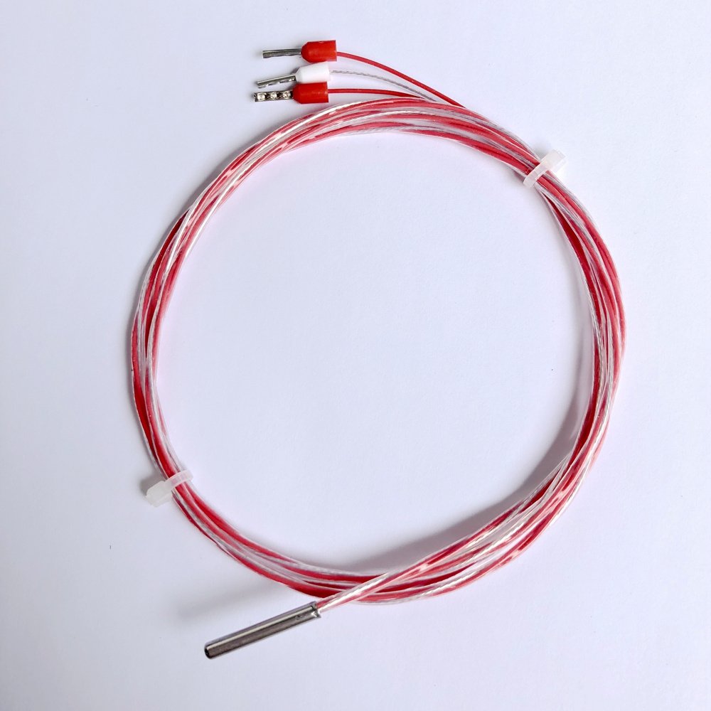 Class A/B RTD pt100 sensor probe 3 wires