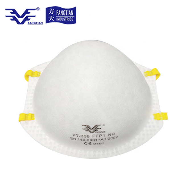 Disposable Industry safety Dust Mask FFP1 Particulate Respirator with Exhalation Valve CE 2797