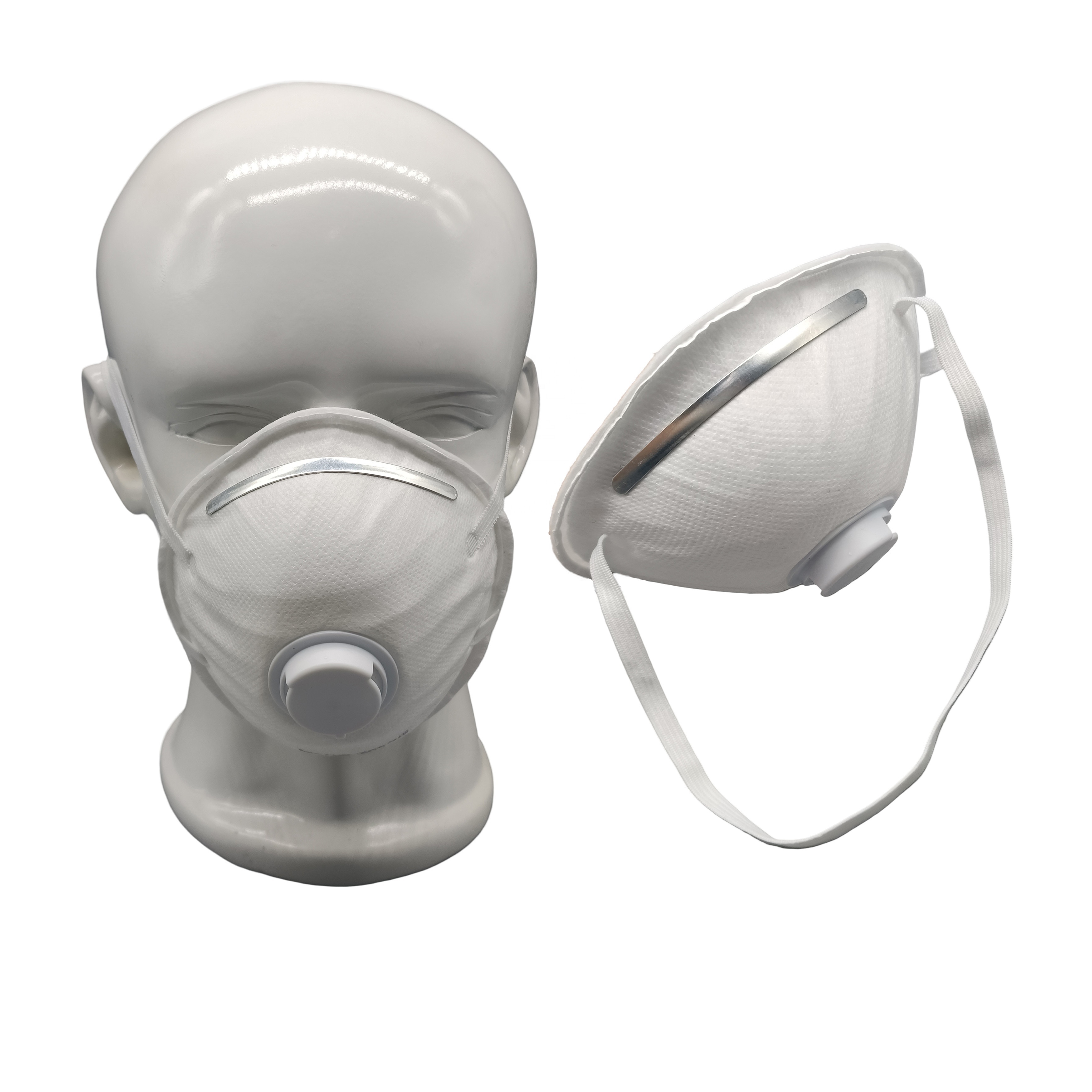 Factory Direct High Quality Disposable N95 NIOSH dust mask with breath valve