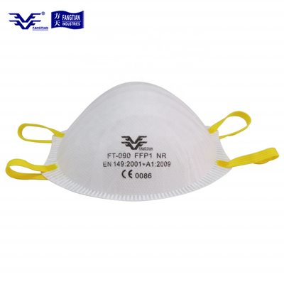 EN 149 FFP1 Dust mask without Valve , Anti Dust Disposable Dust Masks