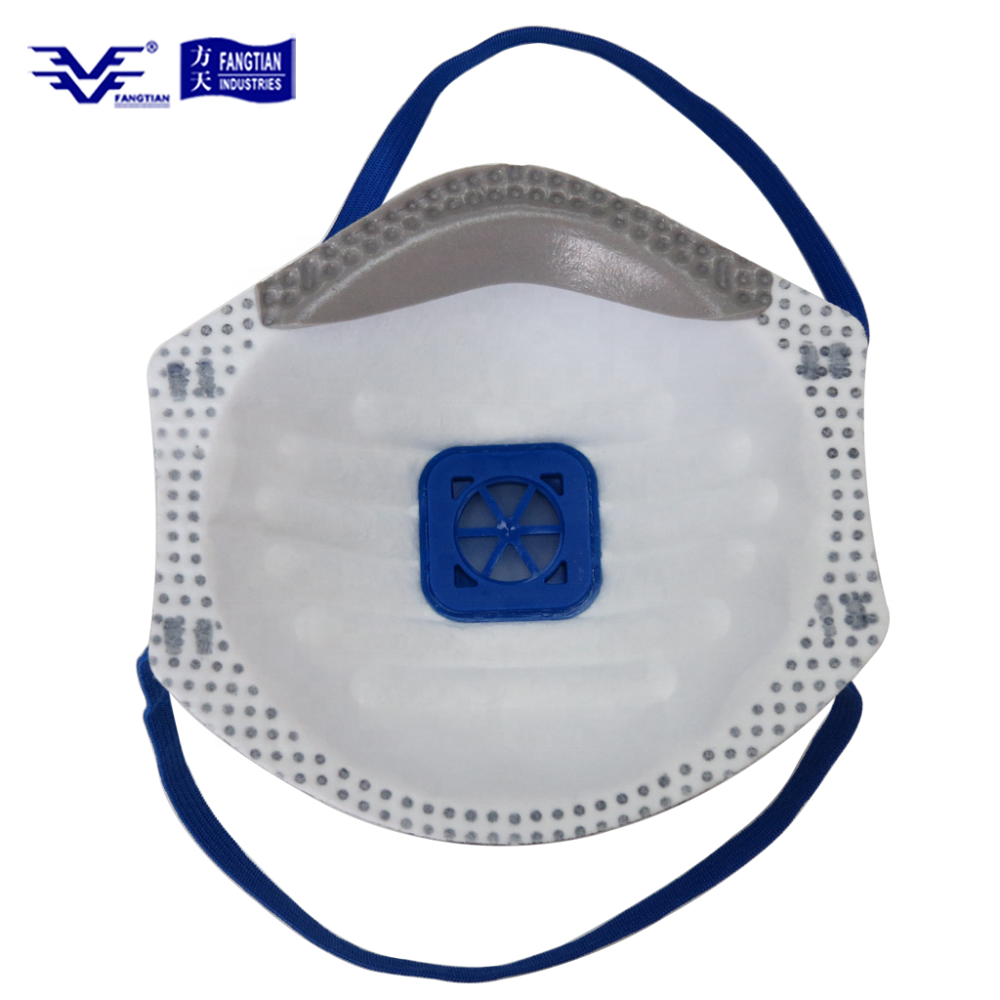 High Quality Disposable Anti Dust Mask Protective Active Carbon Dust Mask with Valve