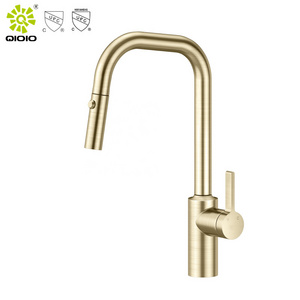 Kaiping factory  304 Stainless steel Two modes spray head pull out  sink mixer kitchen faucet