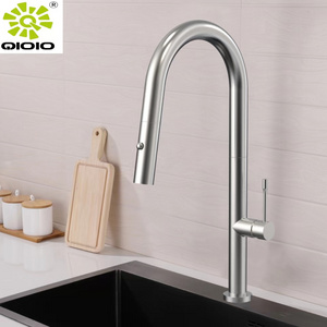 pull out kitchen faucet 304 ss watermark tap kitchen mixer goose neck  taps sink  mixers