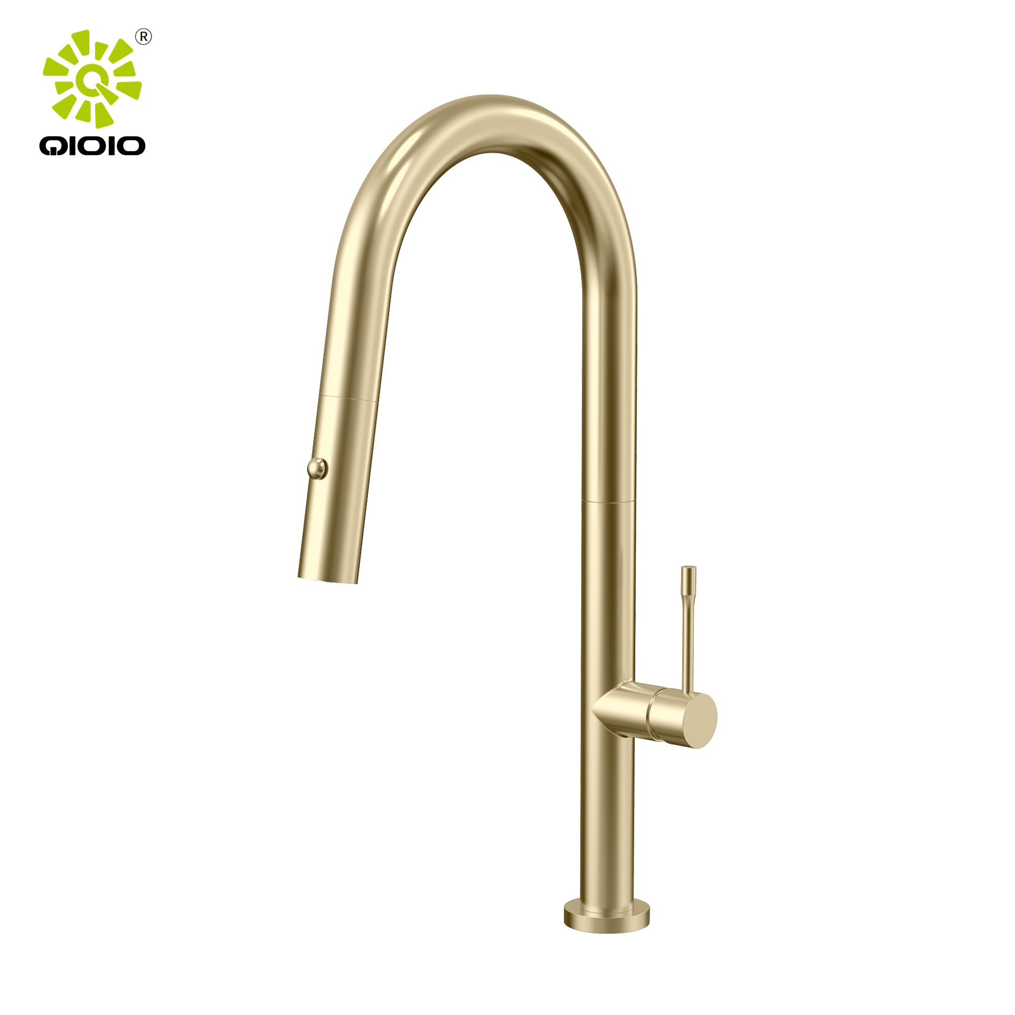 pull out kitchen faucet 304 ss watermark tap kitchen mixer goose neck  taps sink  mixers