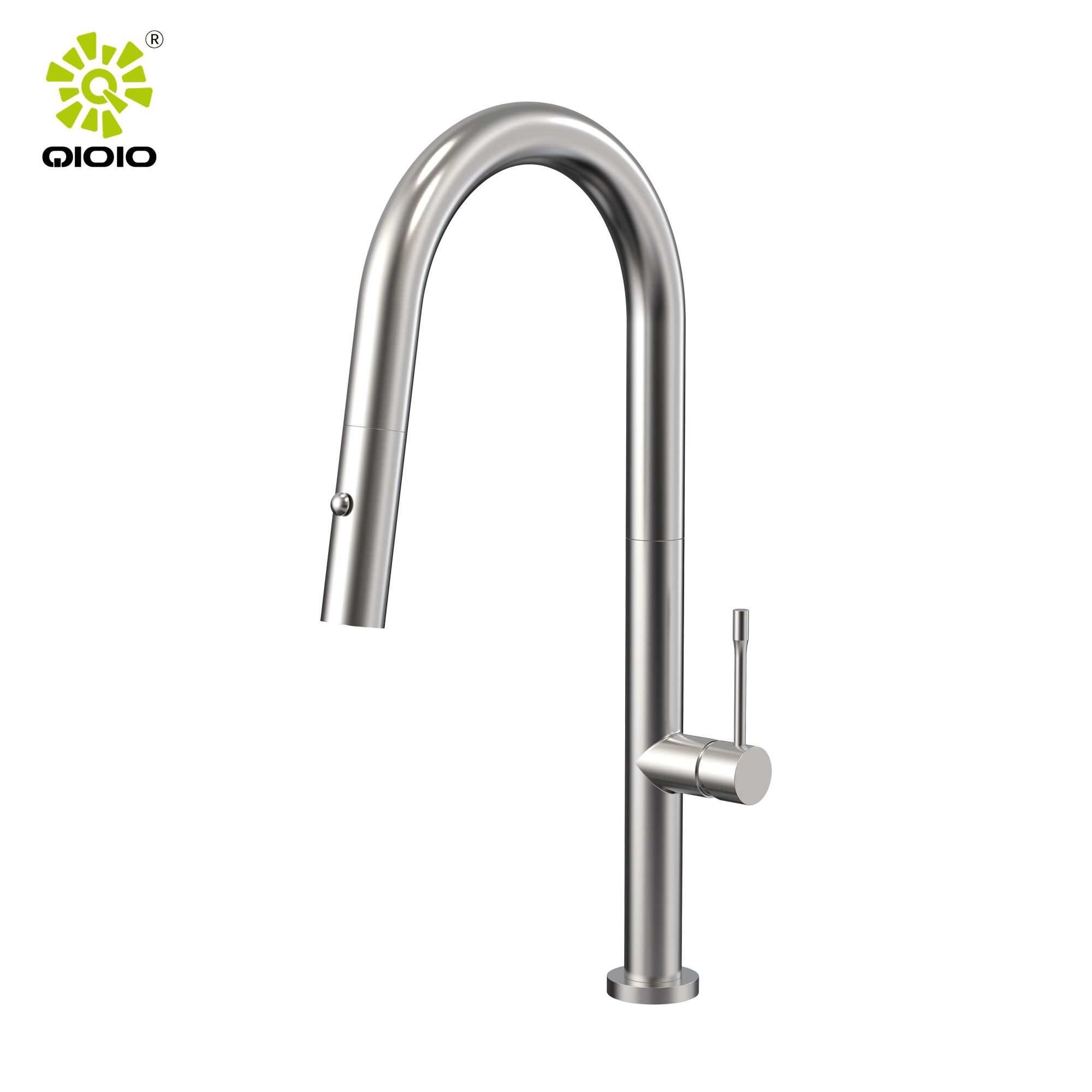 pull out kitchen faucet 304 ss watermark tap kitchen mixer goose neck  taps sink  mixers