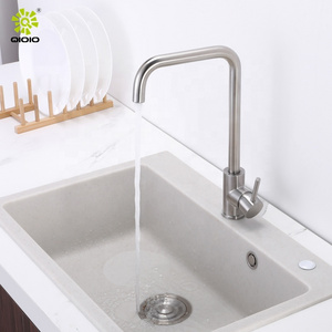 Hot and cold kitchen mixer accessories lead  free 304 stainless  steel sink kitchen faucet water tap for kitchen