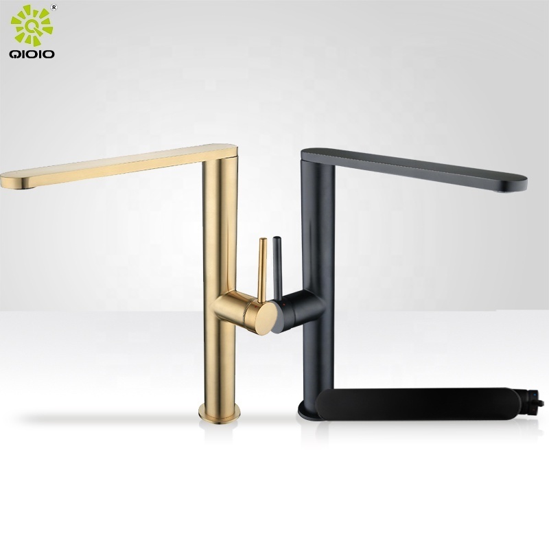 Ultra thin new cUPC stainless steel brushed gray rose gold colors Guangdong Kaiping manufacture kitchen Basin bathroom faucets