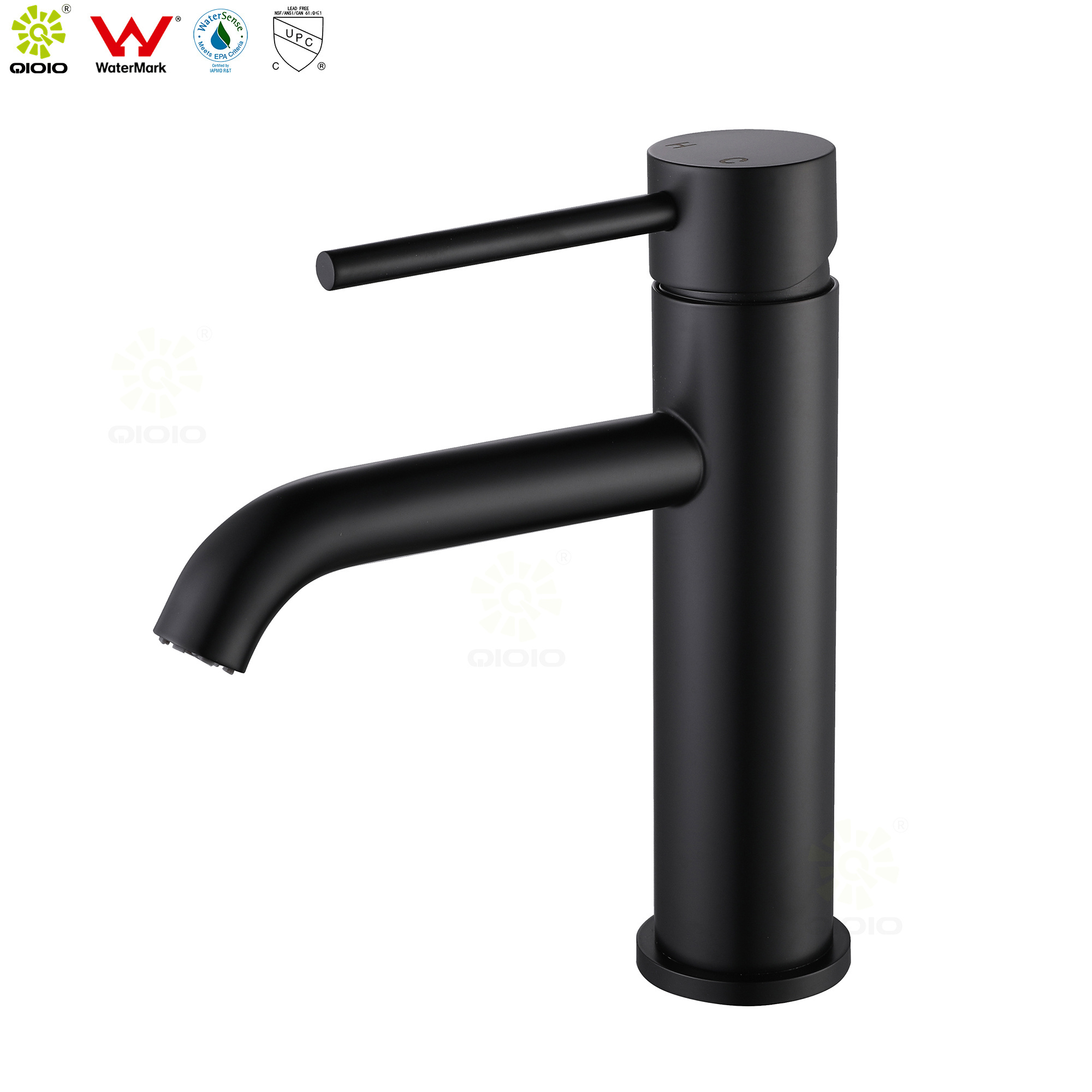 cUPC&watermark Faucet matte black 304SS vanity  tapwares  faucet short  basin mixer  taps faucet