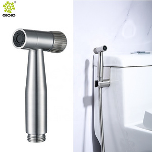 kaiping yingchuan 304 stainless steel  bathroom spray gun  portable handheld  health faucets bidet sprayer set for toilet