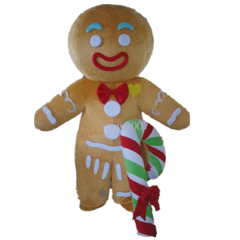 Factory wholesaler Christmas snowman cartoon doll costumes movie props Christmas elk costume gingerbread cartoon